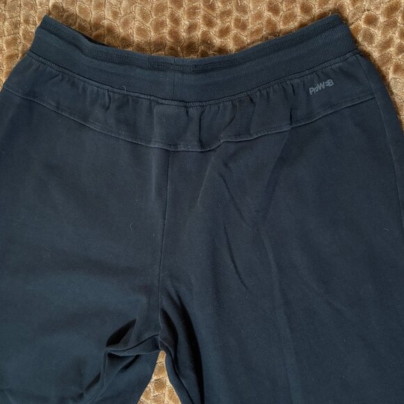 Spyder Active ProWeb Black Jogger Sweatpants Drawstring Zip Pockets Reflective L - Picture 9 of 13